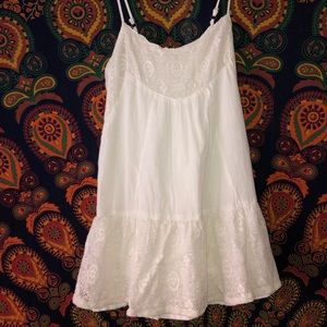 Abercrombie Kids White Lace Sundress